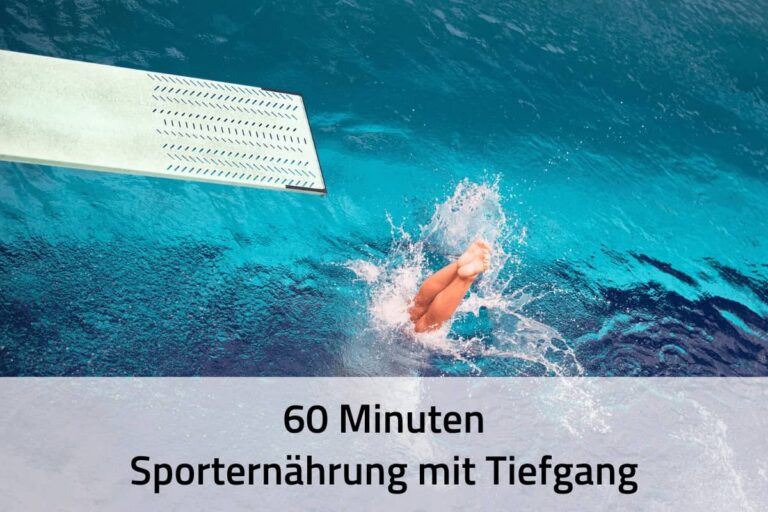 60 Minuten Sporternährung mit Tiefgang - deine Beratungsstunde